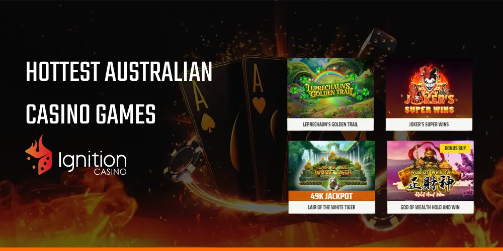 Ignition Casino Game Library: Hottest Australian Casino